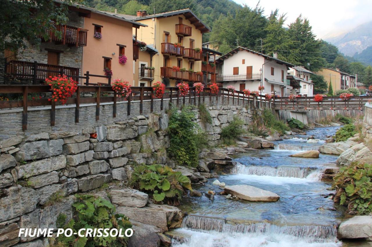 شقة La Finestra Sul Monviso كريسولو المظهر الخارجي الصورة